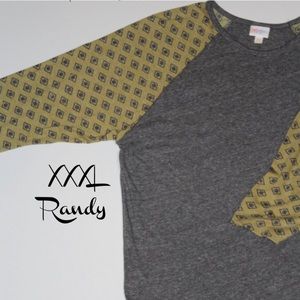 NWT 3XLarge LuLaRoe Randy Shirt